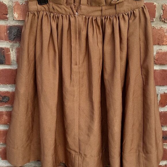 HP❤️💣 A-line skirt carmel Brown Skirt - Picture 5 of 6